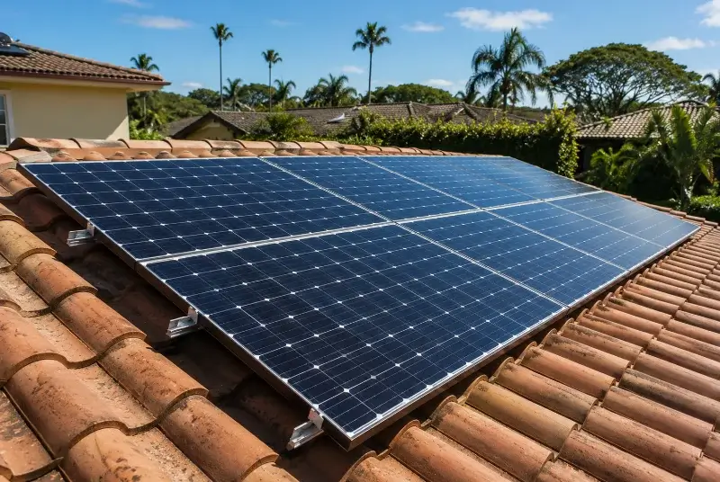 Installation de panneaux solaires à Vieux-Condé